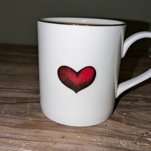 Rory Dobner Red Love Heart Majestic Mug - Picture 2 of 7